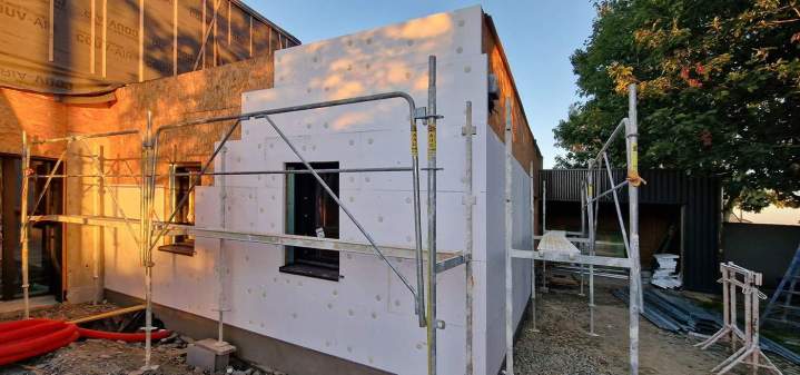 Isolation de façade, Pau