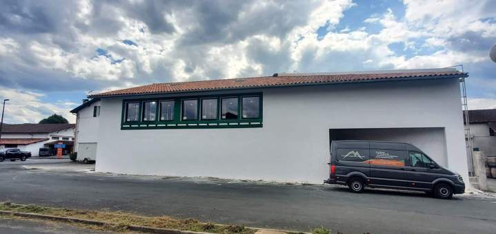 Remise en état de façade, Pau