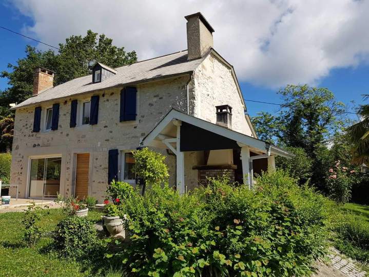 Murs extérieurs en chaux de chanvre, Pau